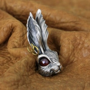 Rabbit Pendant - 925 Silver