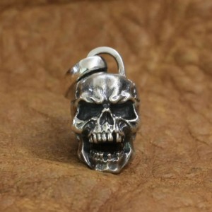 Skull hanger Hellride - 925 Zilver