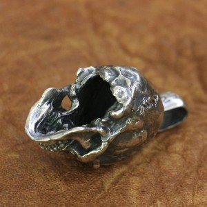 Skull Pendant NecroHold - 925 Silver