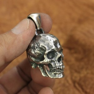Skull Pendant NecroHold - 925 Silver
