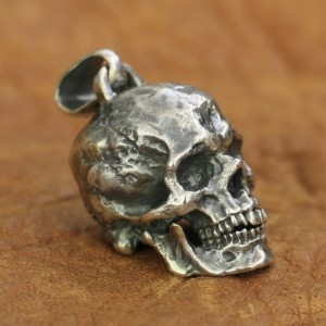 Skull Pendant NecroHold - 925 Silver