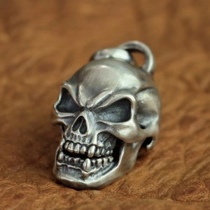 Zware Skull hanger DeadHead - 925 Zilver