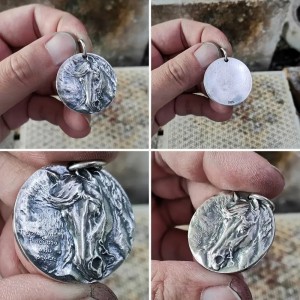 Horse Pendant - 925 Silver