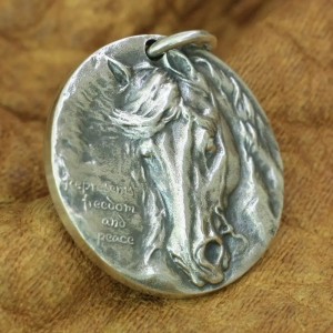 Horse Pendant - 925 Silver