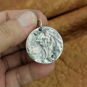Horse Pendant - 925 Silver