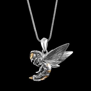 Wasp Pendant – 925 Silver