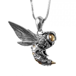 Wasp Pendant – 925 Silver