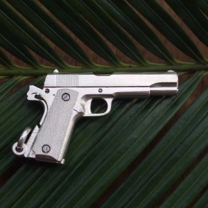 Colt M1911 Pendant - 925 Silver