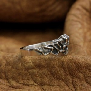 Skull ring - Bones - 925 Silver