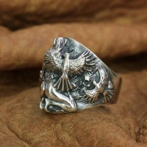Skull ring - Lust & Bone - 925 Zilver