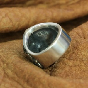 Skull ring - Lust & Bone - 925 Zilver