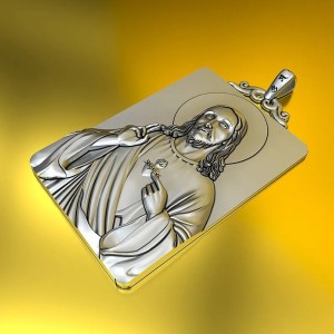 Jezus hanger - 925 zilver