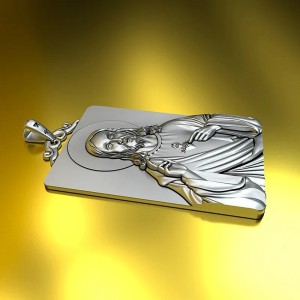 Jezus hanger - 925 zilver