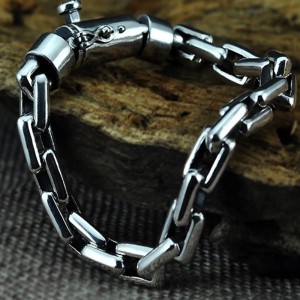 Schakel armband in 5 mm, 6 mm en 8 mm dikte - 925 Zilver