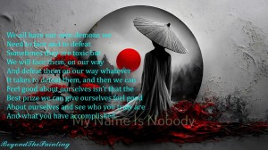 We all have our demons