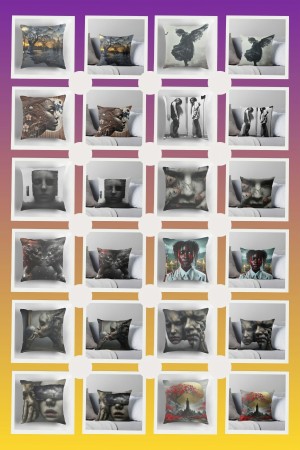 Kussen hoes via de website