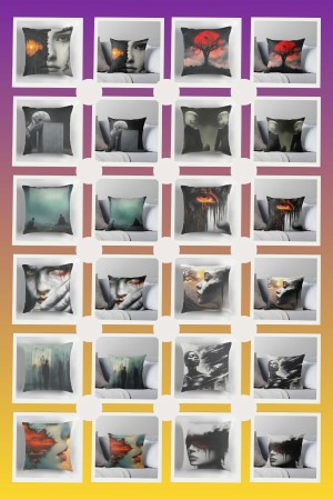 Kussen hoes via Redbubble