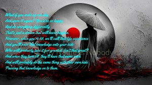 What if you would wake up one day