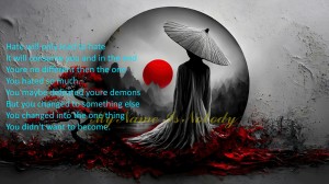 Hate will only lead to hate it will consume you