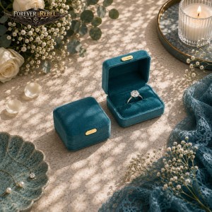Velvet Ringcase Turquoise