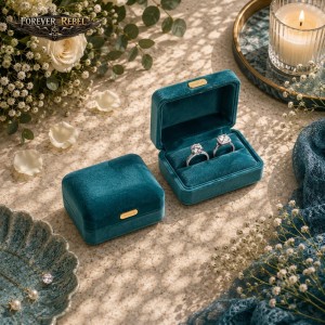 Velvet Ringcase Turquoise