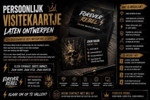 Rebel Visite Kaartje